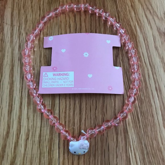 Vintage 2006 Hello Kitty Beaded Necklace - Picture 2 of 2